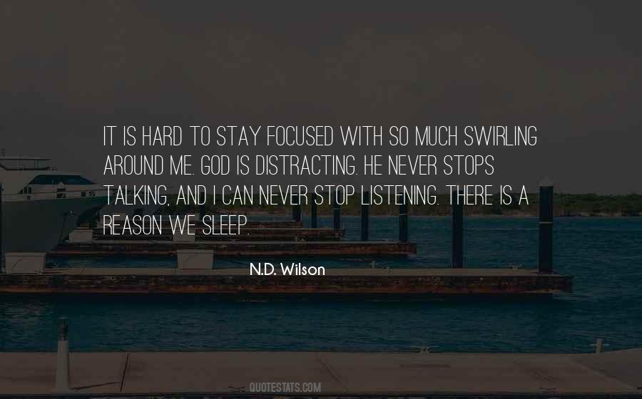 Never Stop Talking Quotes #582056