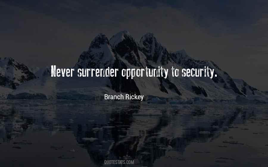 Never Surrender Quotes #1162301