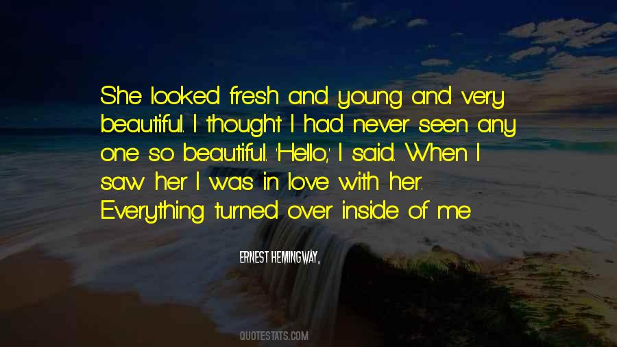 Never Thought I Would Love You Quotes #148226