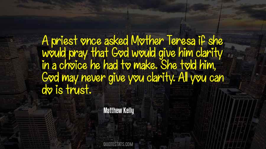 Never Trust God Quotes #1499558