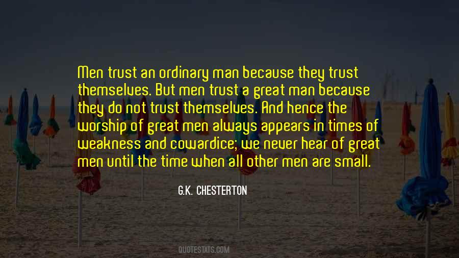 Never Trust Man Quotes #678981