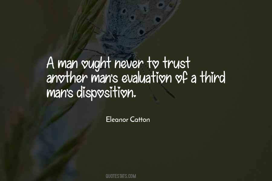 Never Trust Man Quotes #776484