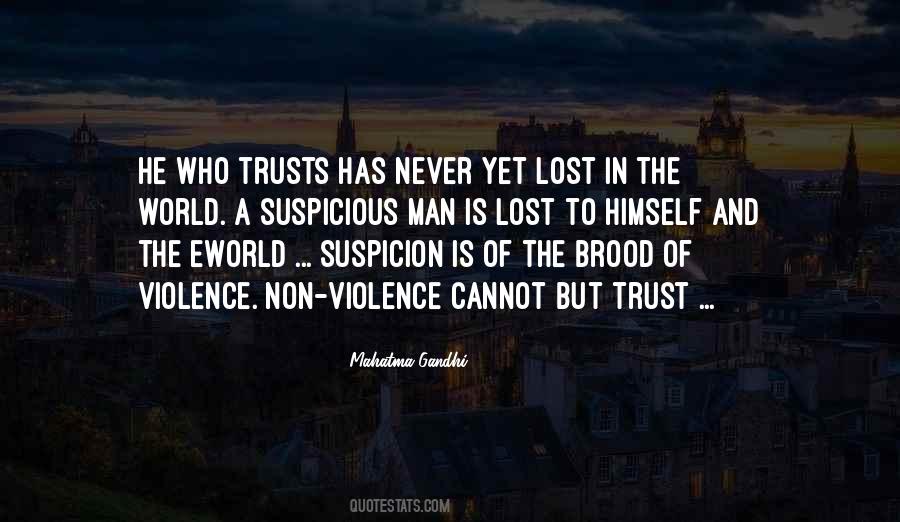 Never Trust Man Quotes #933600