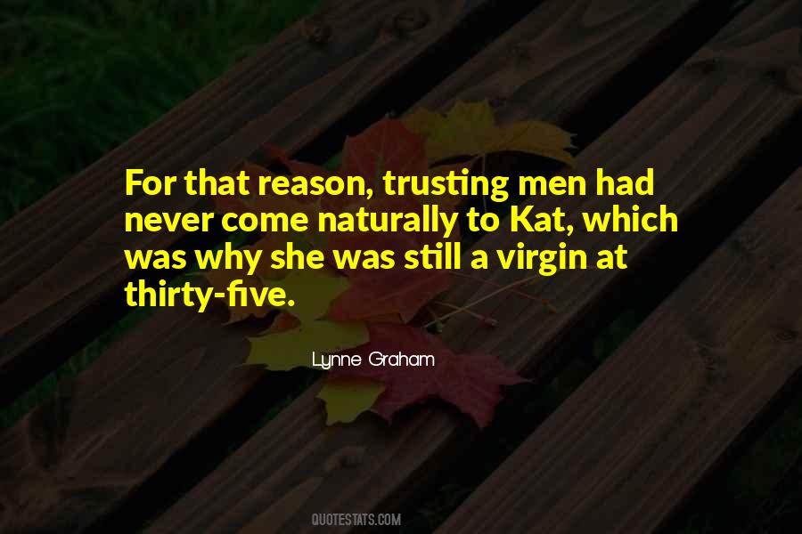 Never Trusting Quotes #1332510