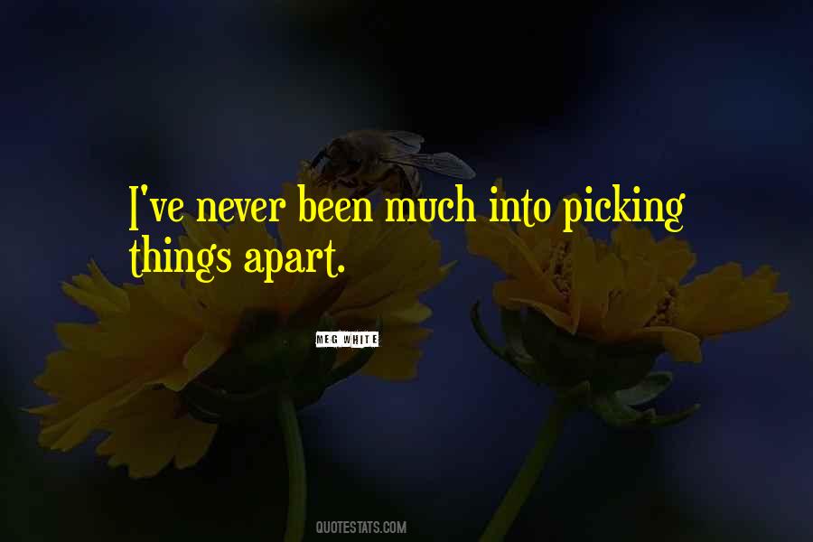 Never Want To Be Apart Quotes #1786