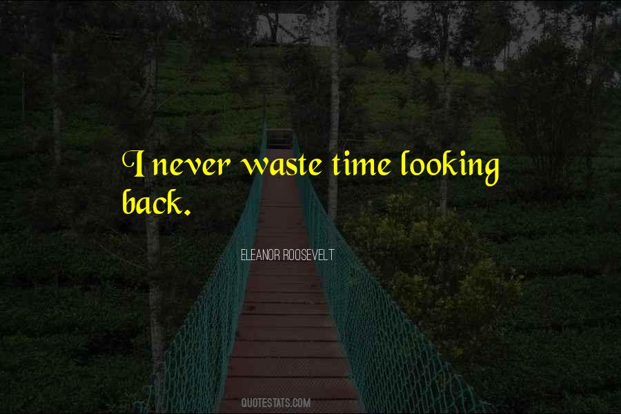 Never Waste Time Quotes #1593918