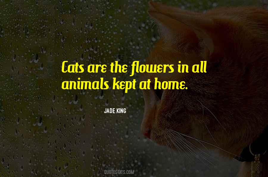 Quotes About Cats And Flowers #1858231