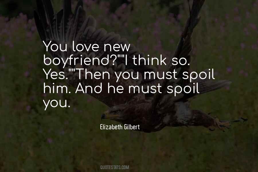New Boyfriend Quotes #1470992