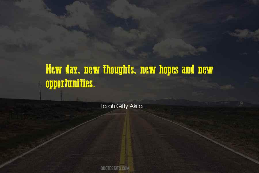 New Day Hopes Quotes #882228