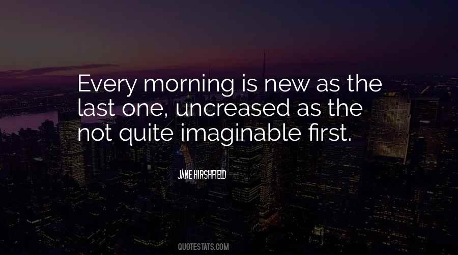 New Every Morning Quotes #595492