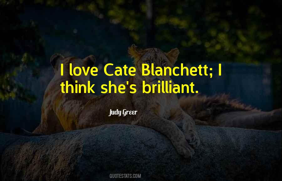 Quotes About Cate #1672121