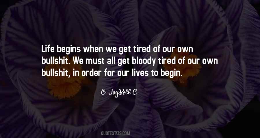 New Life Begins Quotes #1185524