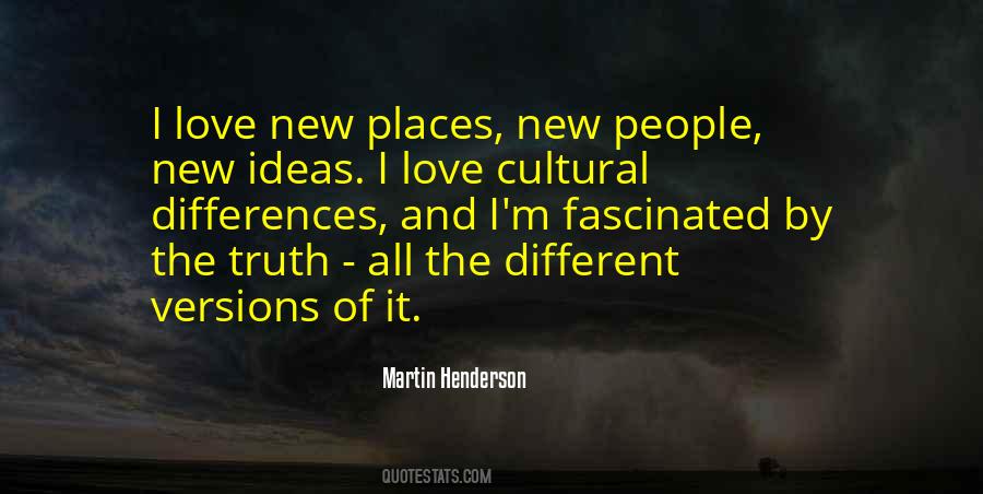 New Places Quotes #1155893