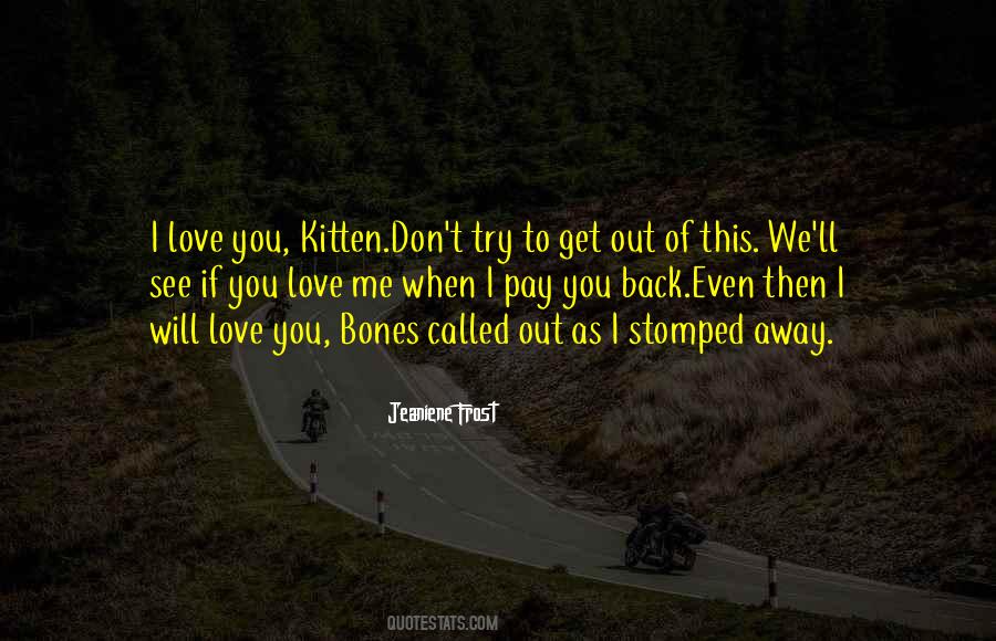 Quotes About Cat Love #285533