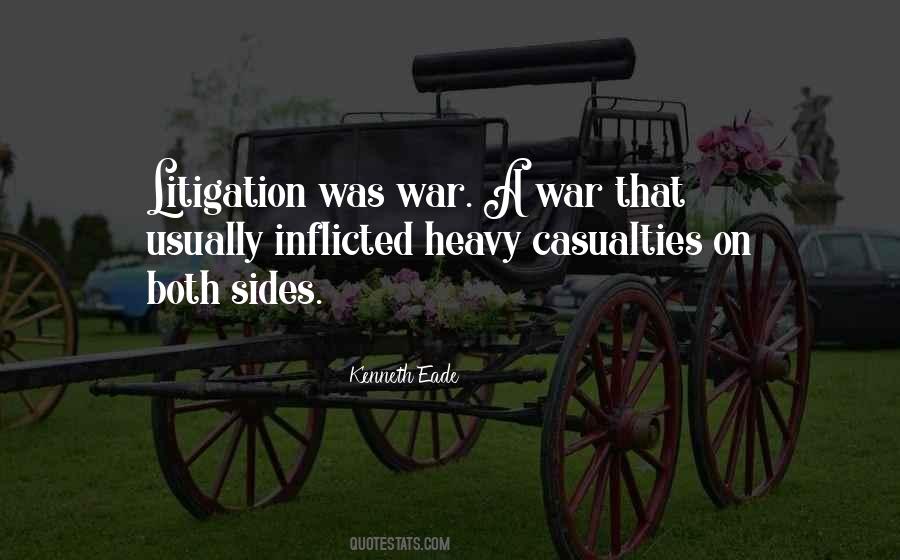 Quotes About Casualties In War #104326