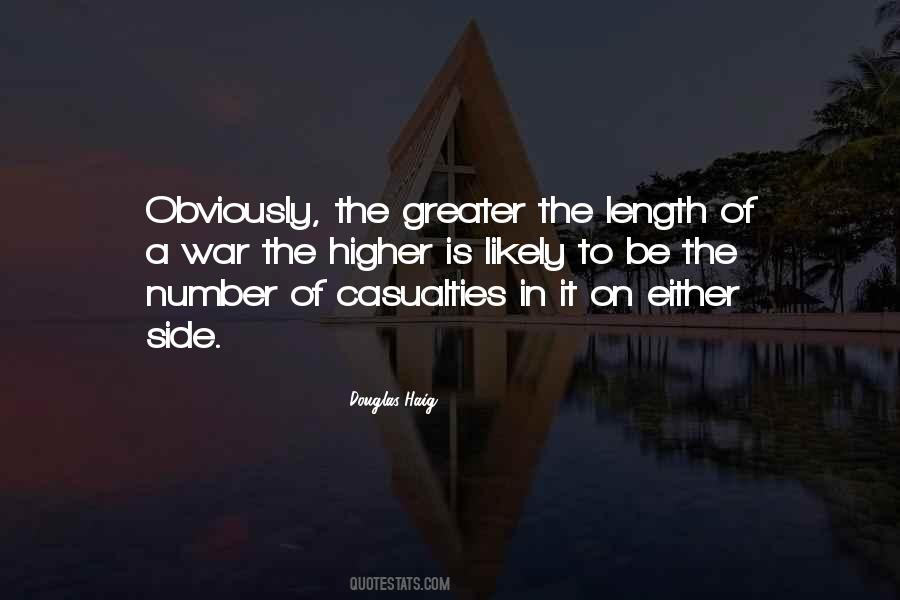 Quotes About Casualties In War #448276