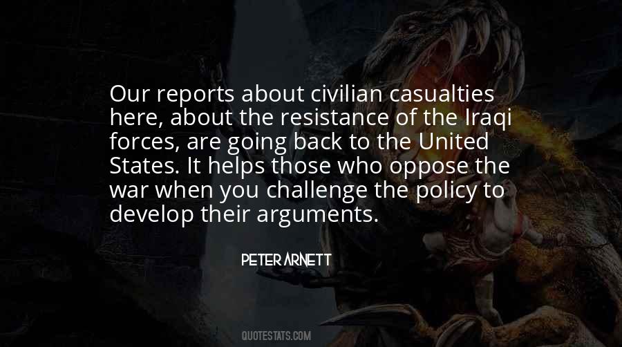 Quotes About Casualties In War #455114