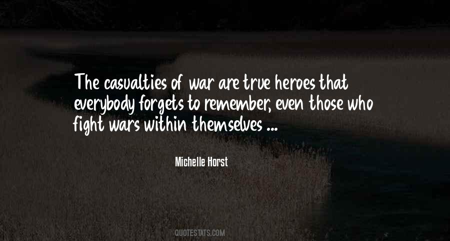 Quotes About Casualties In War #88452