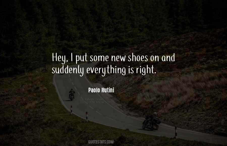 New Shoes Quotes #715205