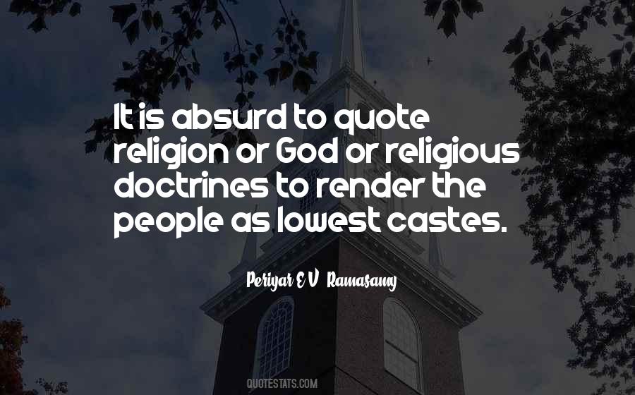 Quotes About Castes #733271