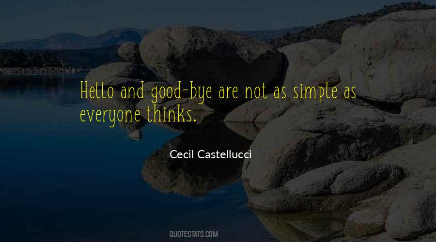 Quotes About Castellucci #792392