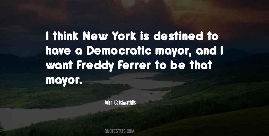 New York Mayor Quotes #1626452