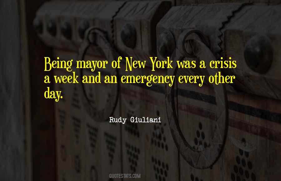 New York Mayor Quotes #1697483
