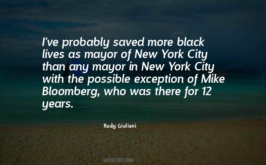 New York Mayor Quotes #549700