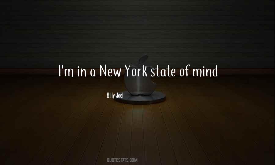 New York State Of Mind Quotes #1387368