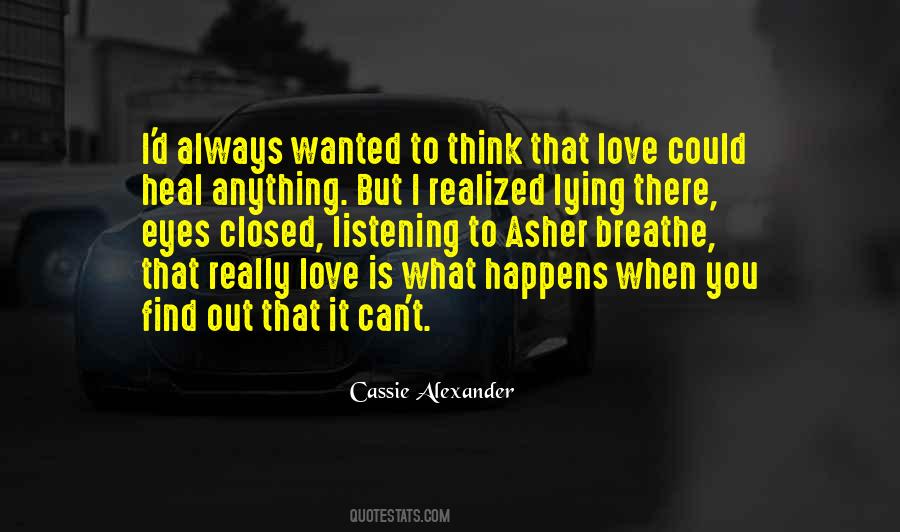 Quotes About Cassie Love #1202023