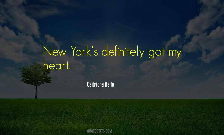 New York's Quotes #1798304