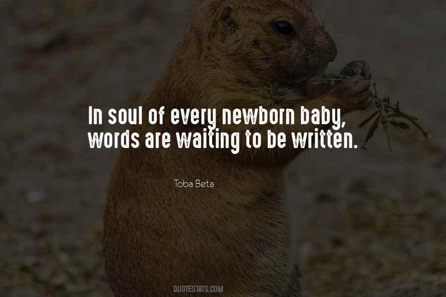Newborn Baby Quotes #1830635