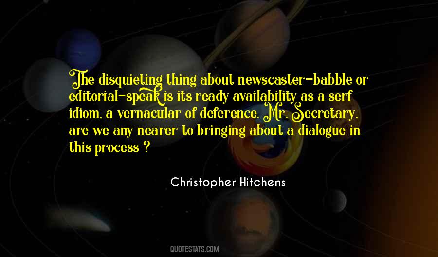 Newscaster Quotes #1461605