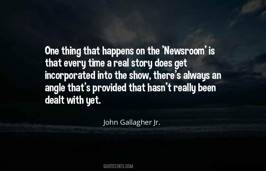 Newsroom Quotes #993244
