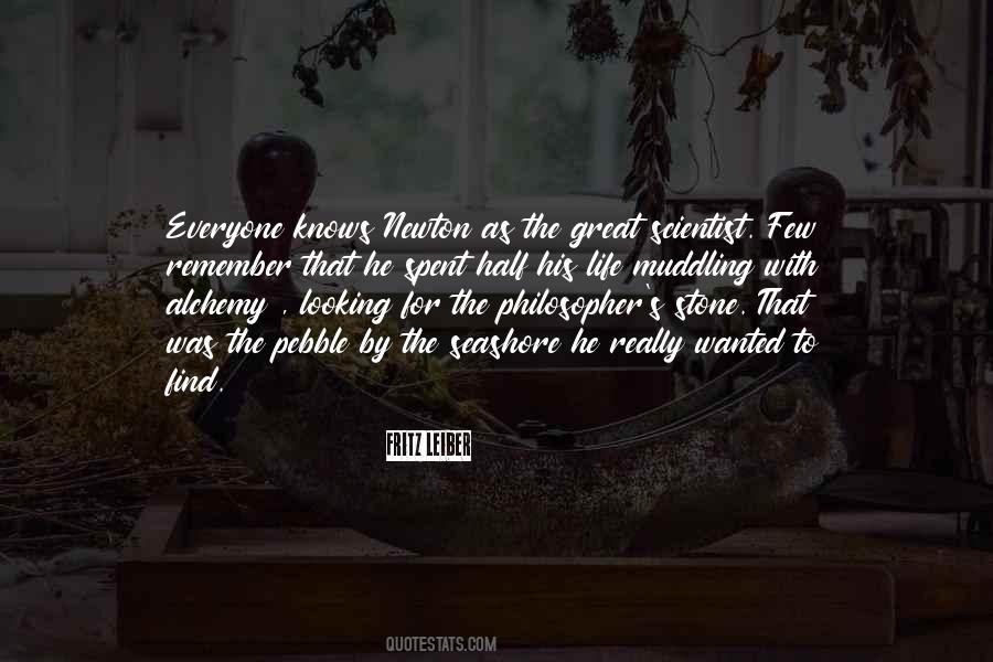 Newton Alchemy Quotes #682606