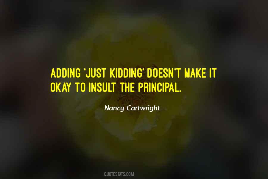 Quotes About Cartwright #1304123