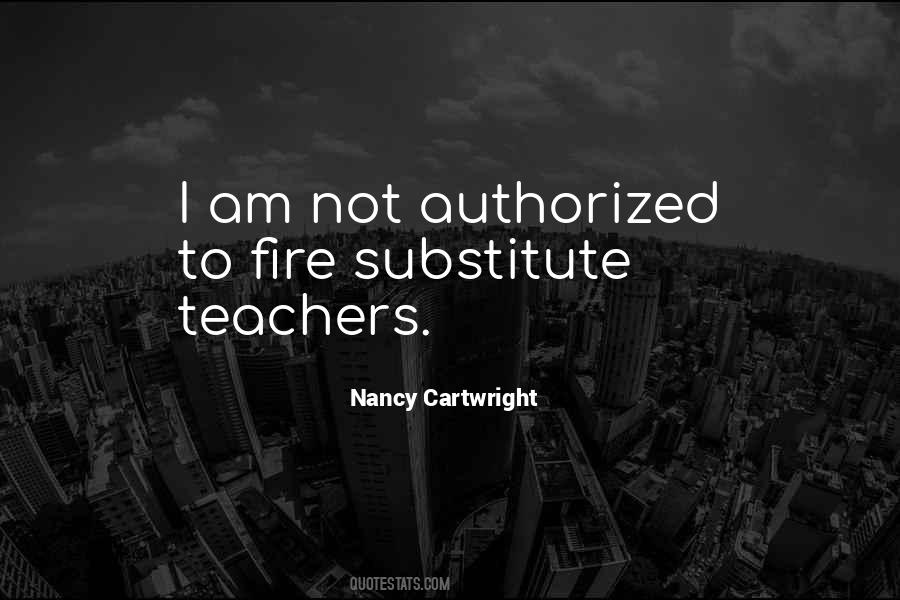 Quotes About Cartwright #179026