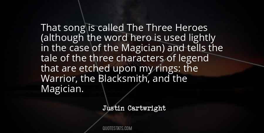Quotes About Cartwright #309680