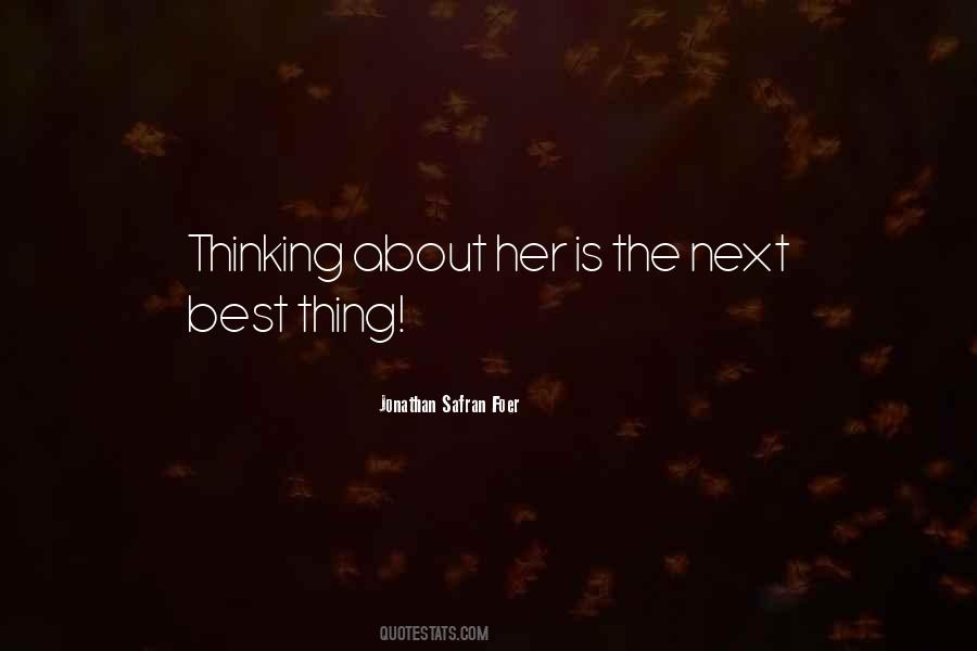 Next Best Thing Quotes #185096