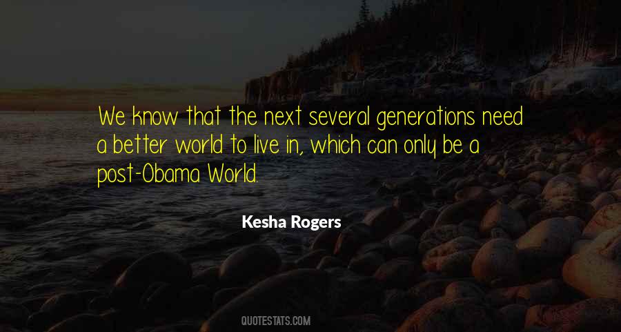 Next Generations Quotes #834565