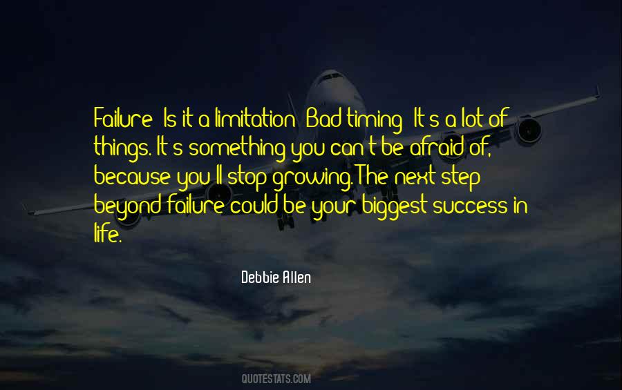 Next Step In My Life Quotes #1076903