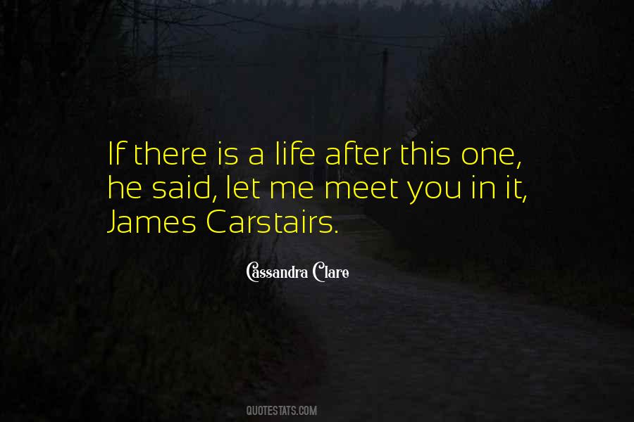 Quotes About Carstairs #1537113