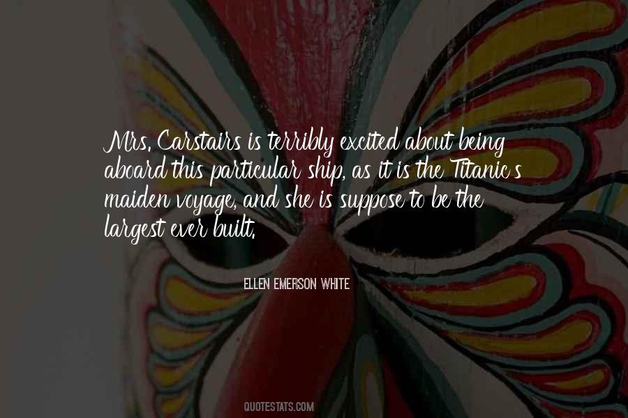 Quotes About Carstairs #442984