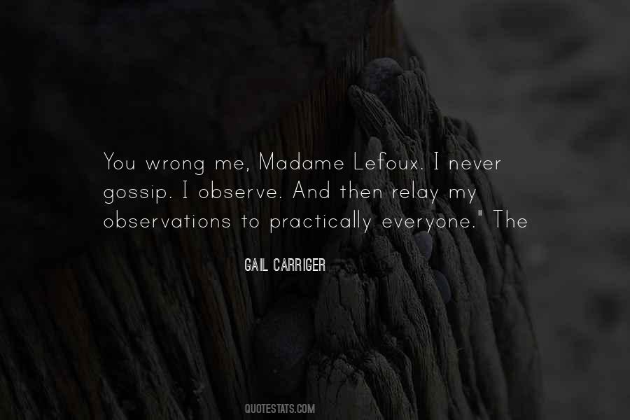 Quotes About Carriger #76374
