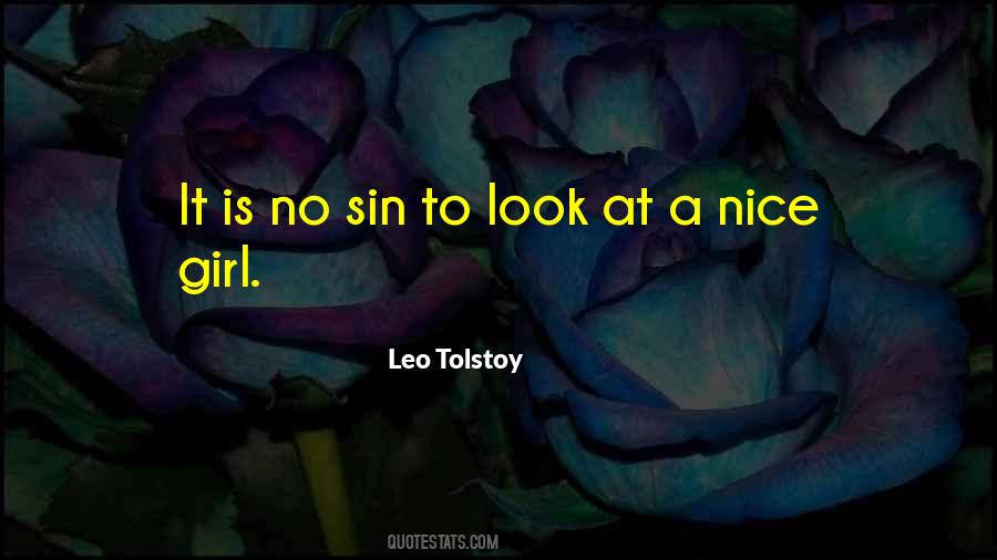 Nice Look Quotes #268424