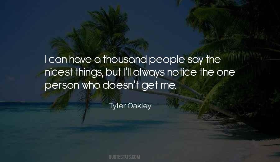 Nicest Person Quotes #1430101