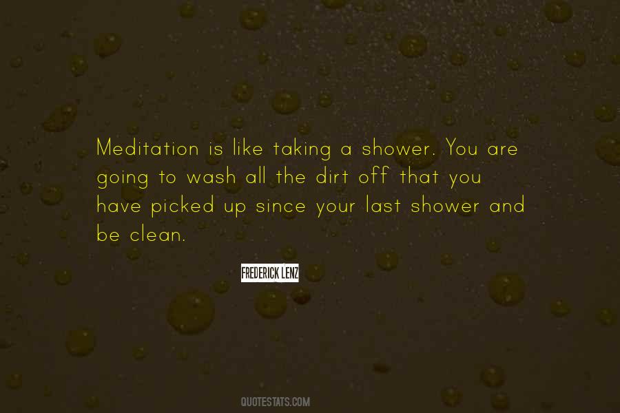 Quotes About Taking A Shower #713085