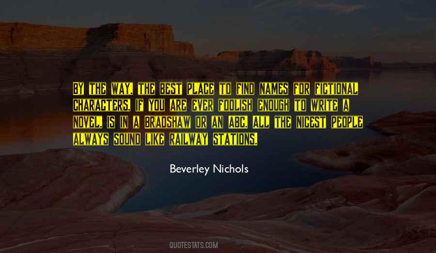 Nichols Quotes #257289