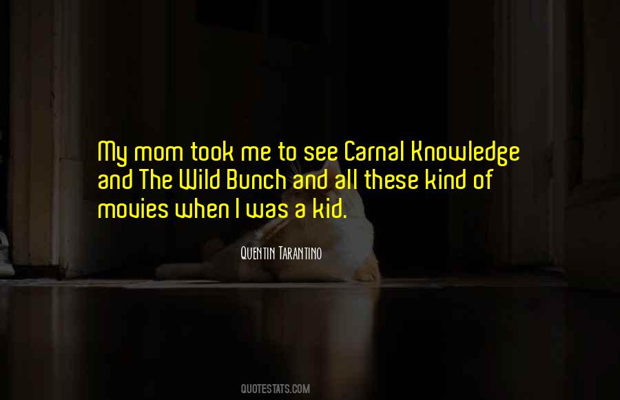 Quotes About Carnal #1018279