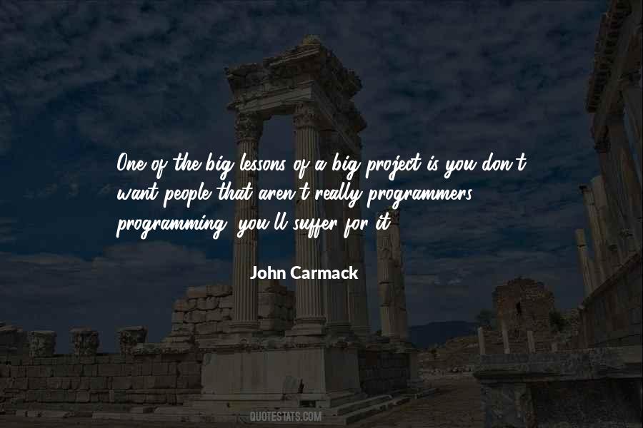 Quotes About Carmack #562556